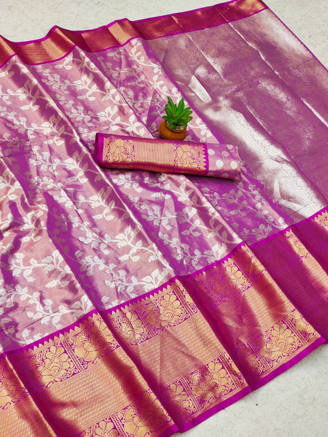 Meera 126 Heavy Festive Wear Wholesale Banarasi SIlk Saree Catalog
